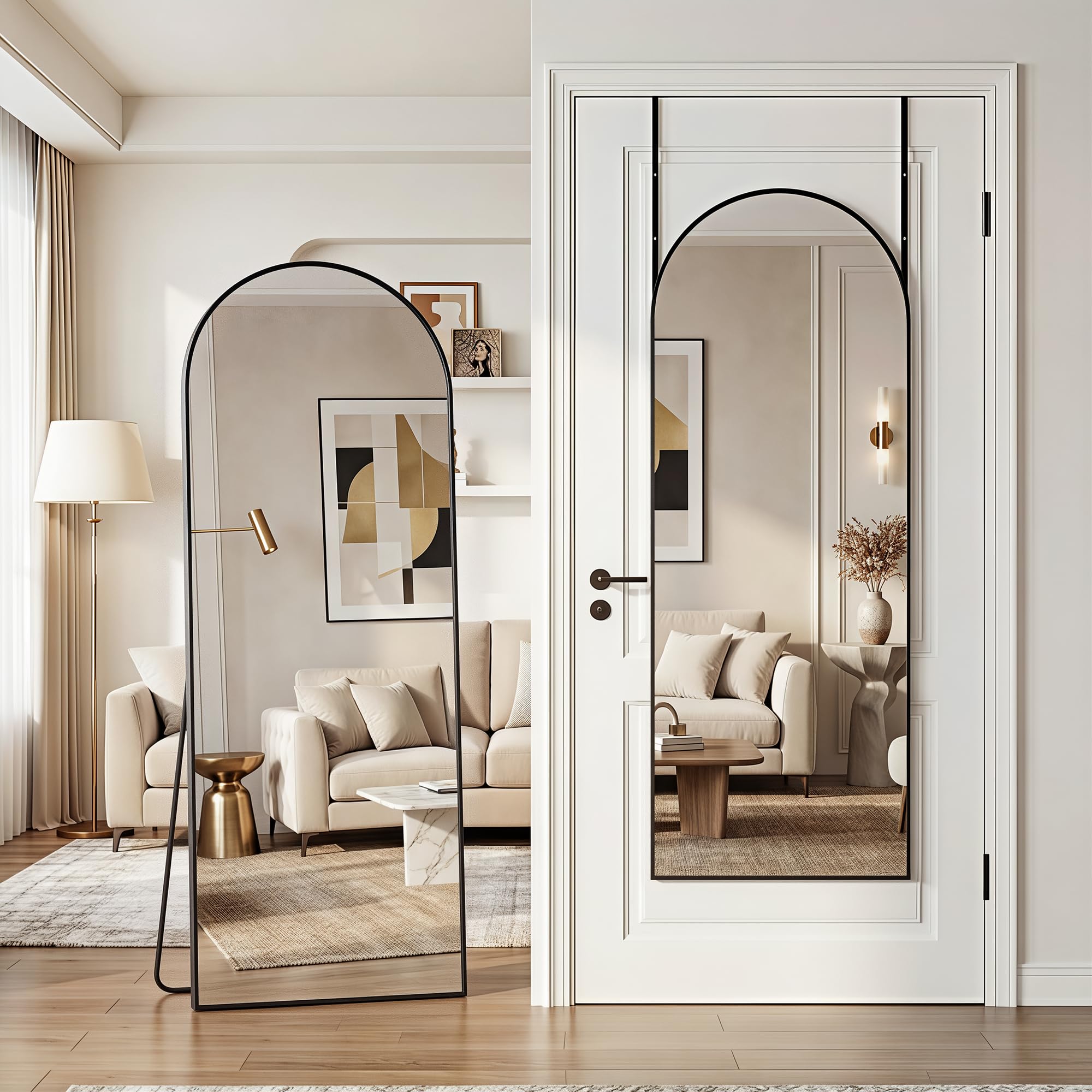 Homsion HD reflection glass provides bright, distortion-free viewing.