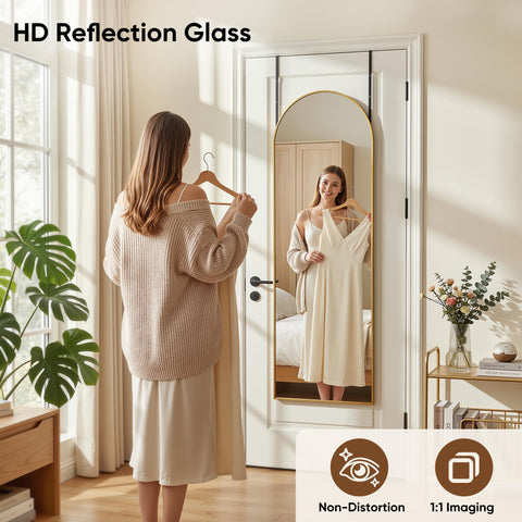 Homsion HD reflection delivers bright, clear images for daily dressing