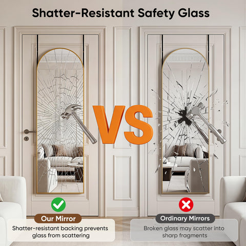 Homsion shatterproof glass offers added safety for homes with kids