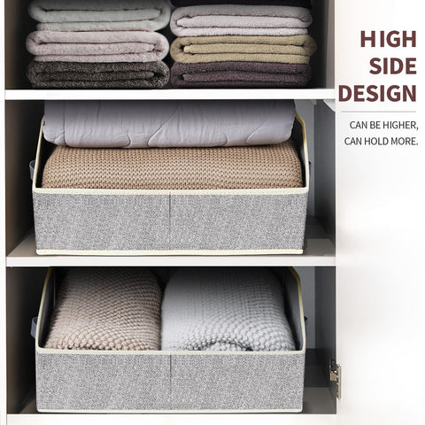 Homsorout collapsible bin folded flat for neat storage.