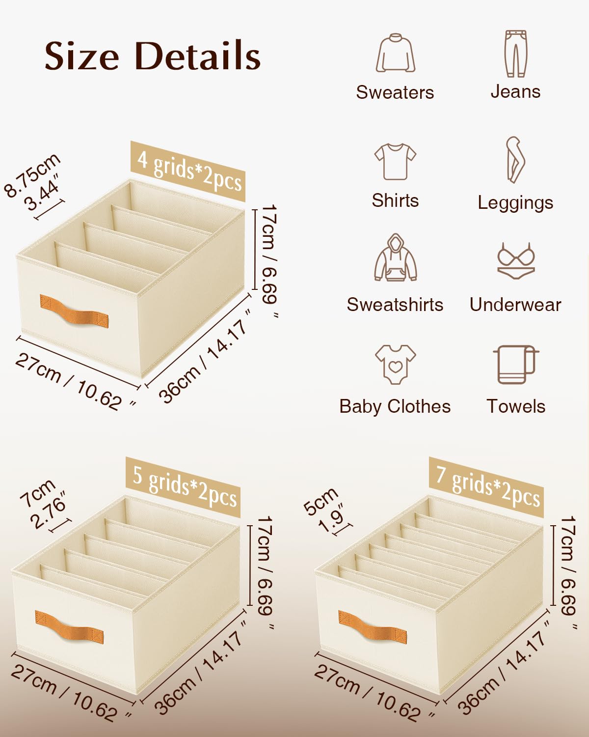 Homsorout full-closet organization covers jeans, sweaters, shirts, and accessories.