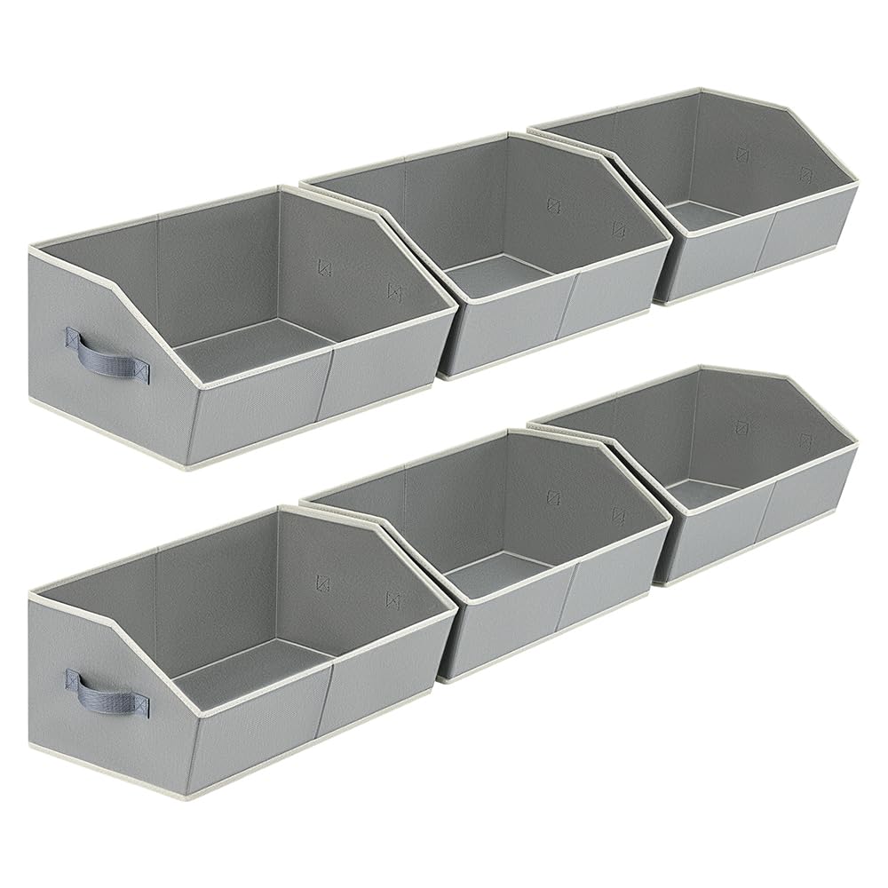 Homsorout large storage bin front view for easy access to clothes and towels