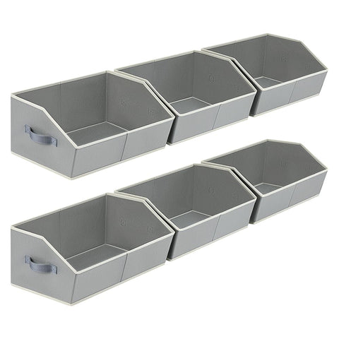Homsorout large storage bin front view for easy access to clothes and towels