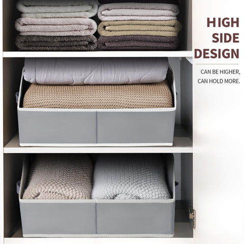Homsorout bin material close-up, premium non-woven fabric durability