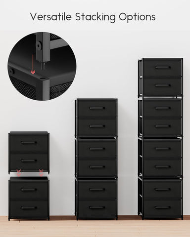 Homsorout two-pack arrangement maximizes vertical storage efficiently.