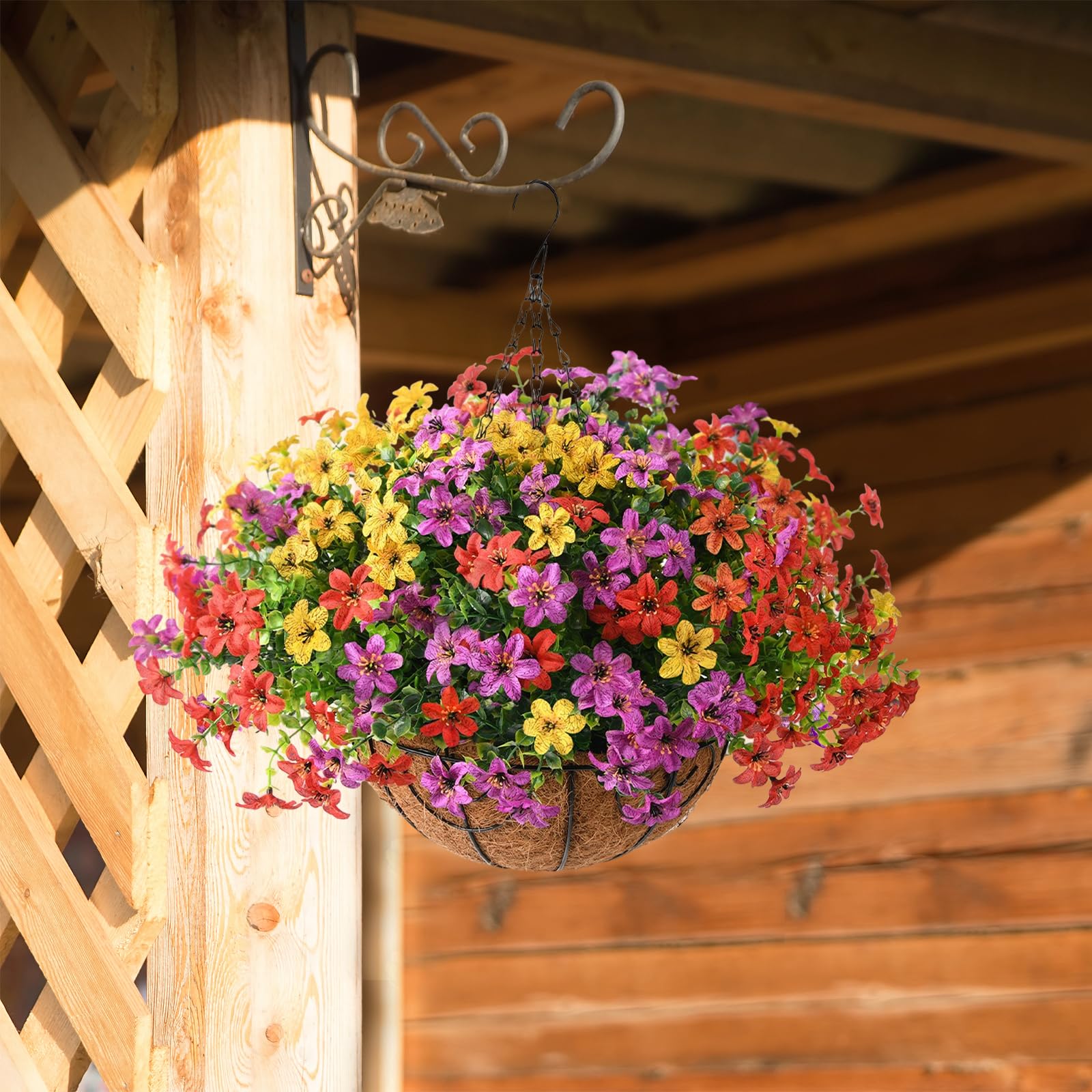 Homsunny set of 24 stems yields full, lush arrangements quickly.