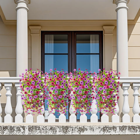 Homsunny easy-bend stems let you shape hanging arrangements quickly.