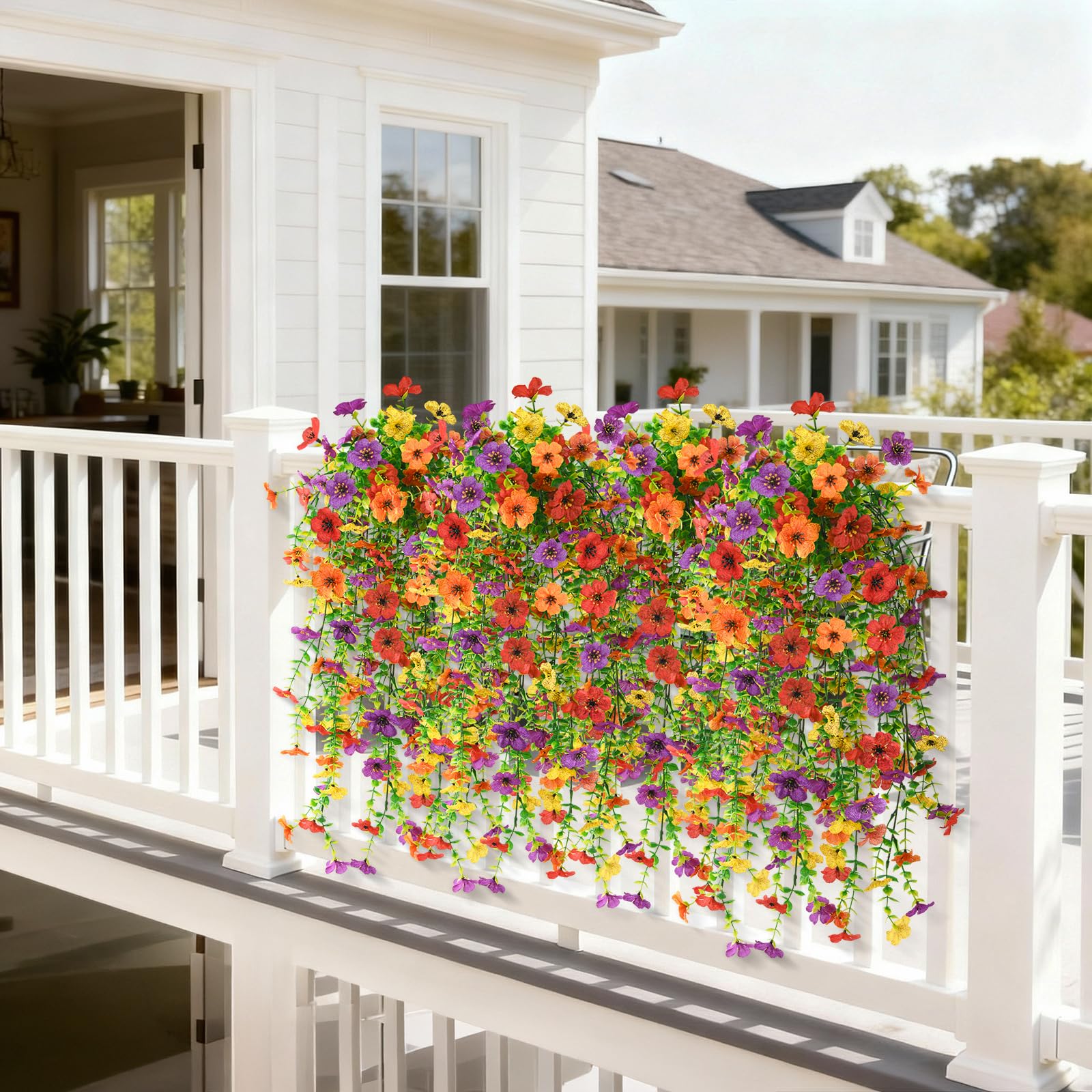 Homsunny flexible stems allow easy shaping of arrangements.