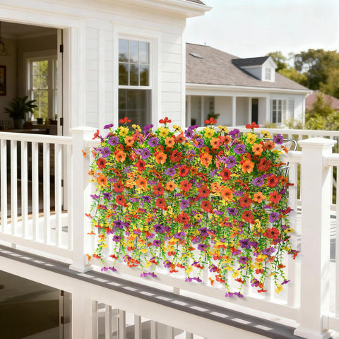 Homsunny flexible stems allow easy shaping of arrangements.