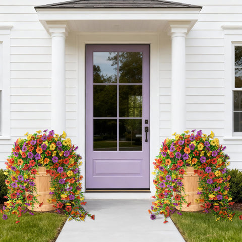 Homsunny outdoor decoration staying vibrant in all weather conditions.