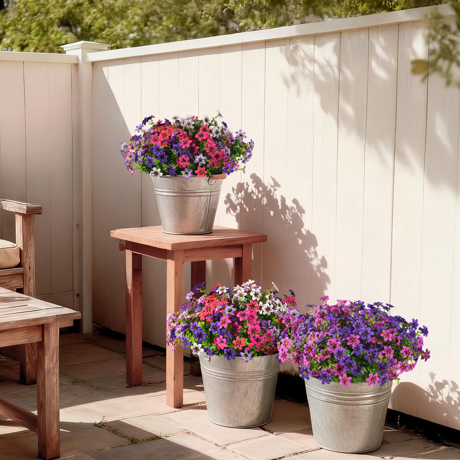 Homsunny daisy arrangement ideas for porch and walkway