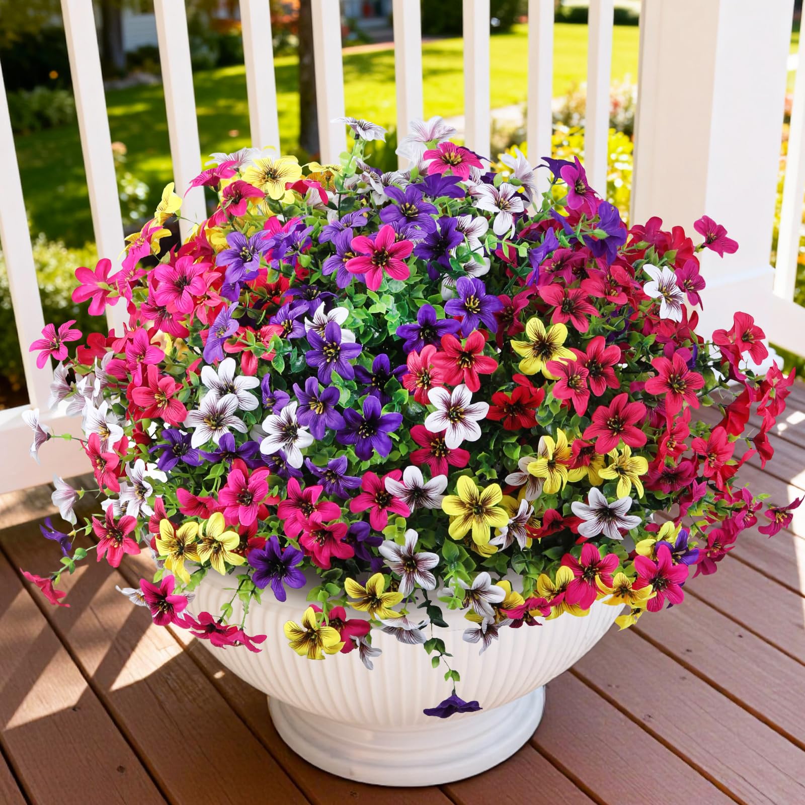Homsunny ships flat; fluff to restore fullness and natural form.