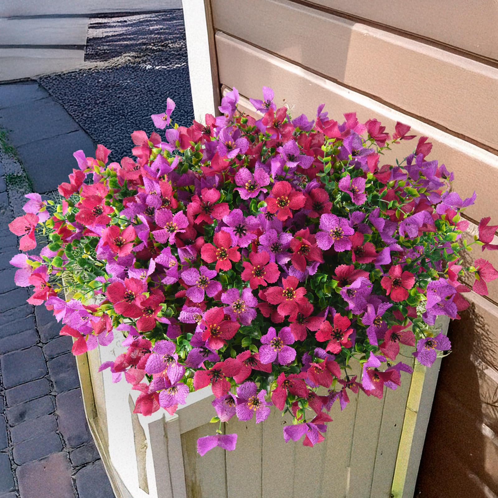 Homsunny detachable branches simplify assembly for personalized floral displays