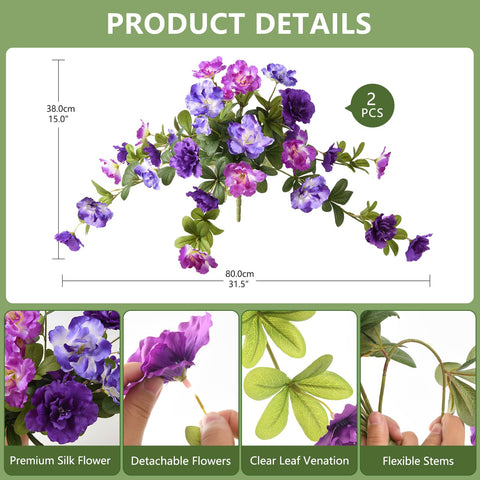 Homsunny flowers show lifelike textures and flexible stems for styling.