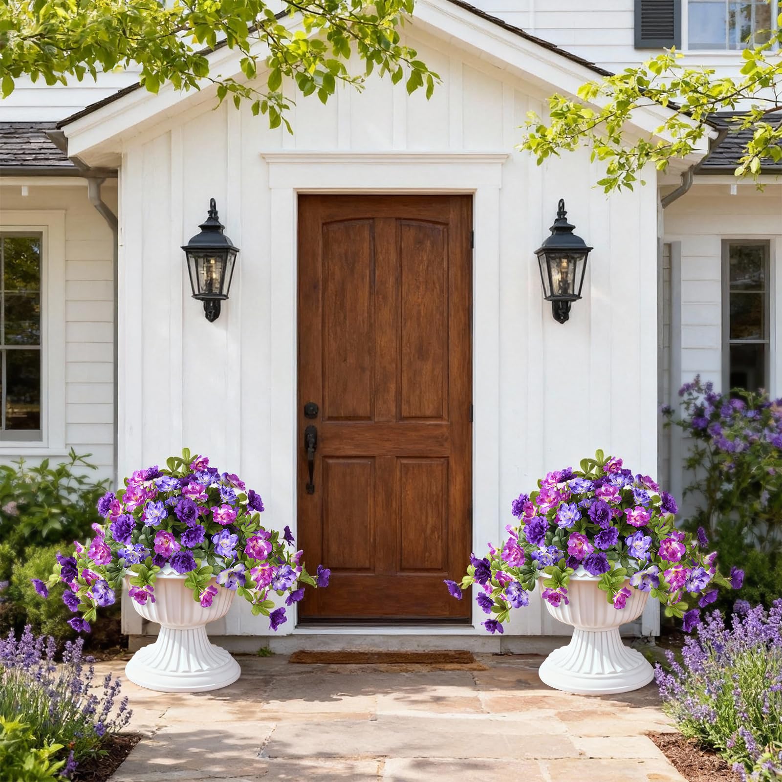 Homsunny low-maintenance outdoor flowers require no watering or pruning.