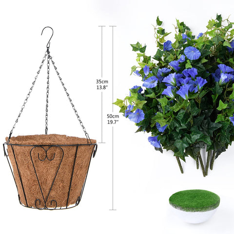 Homsunny maintenance-free silk flowers, no watering required.