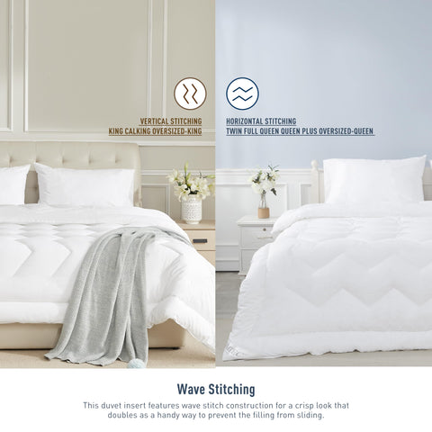 HOMTEC Duvet Insert OEKO-TEX certified fabric.