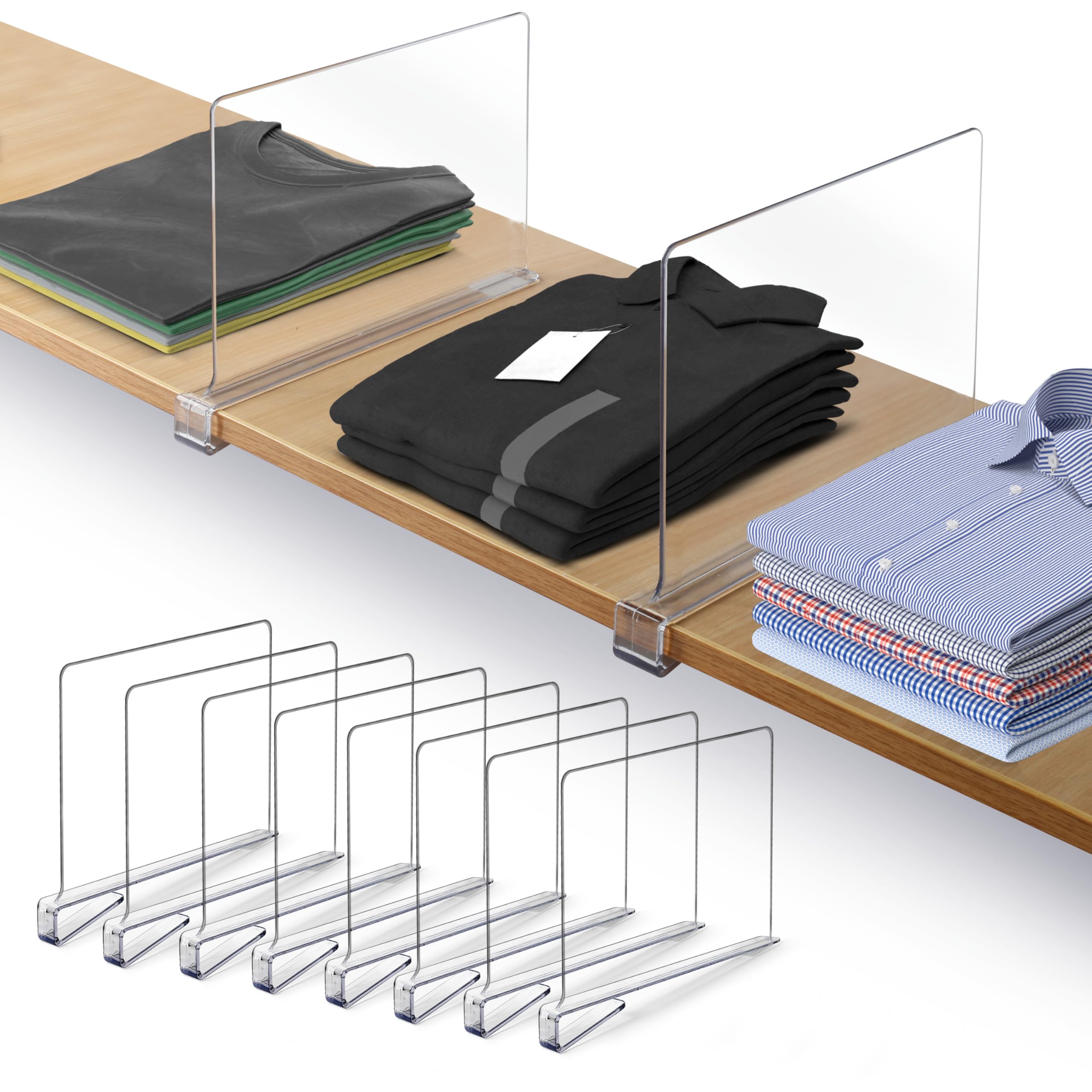 HOMY BLISS closet organization system showcasing neat, accessible storage