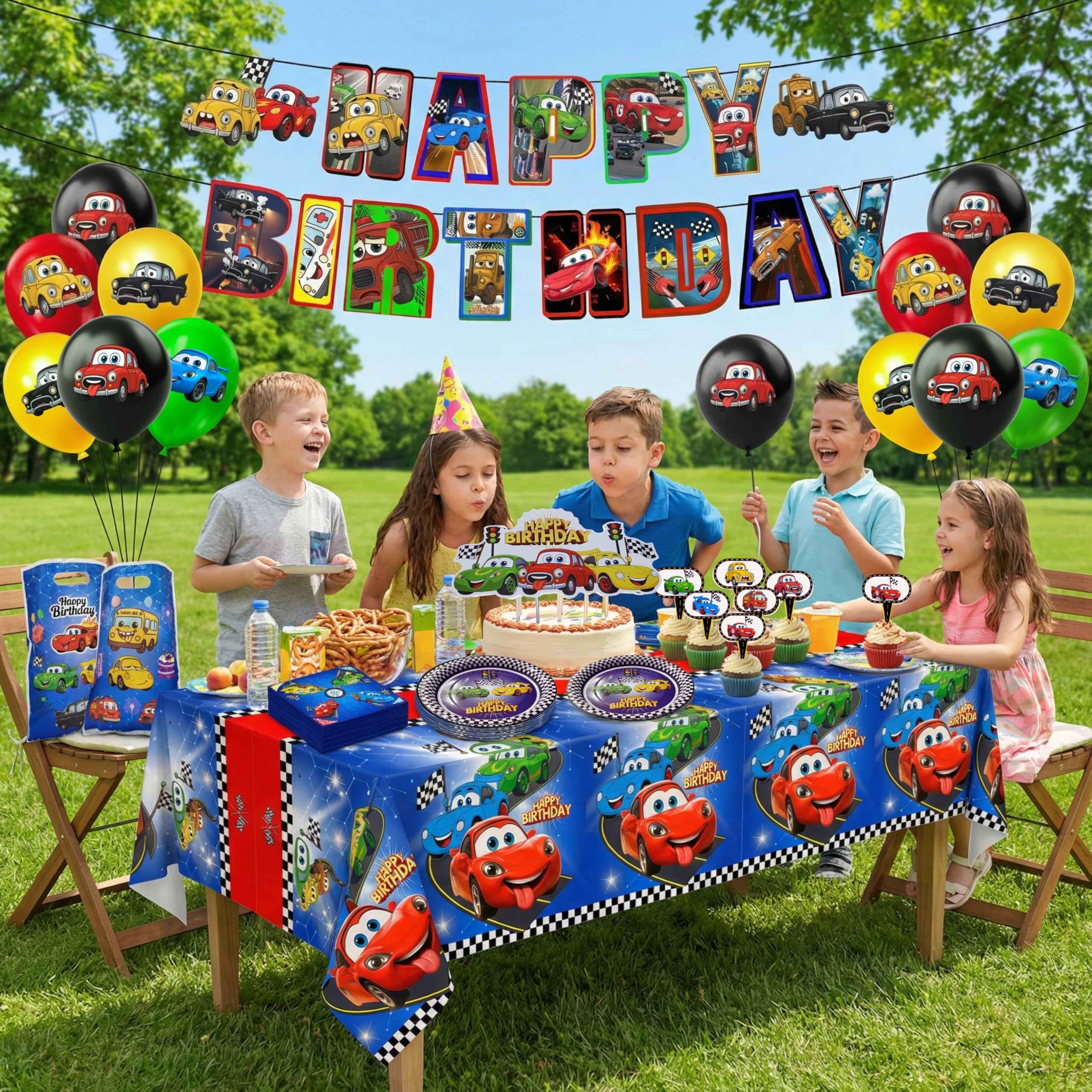 HOMYPOWER Cake topper creates a striking centerpiece instantly.