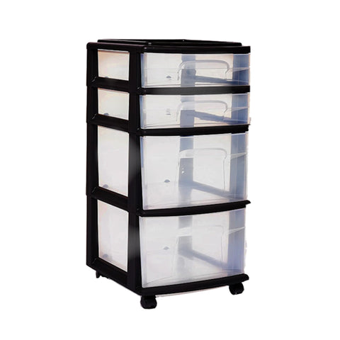 HOMZ Drawer Tower suits craft space storage for materials.