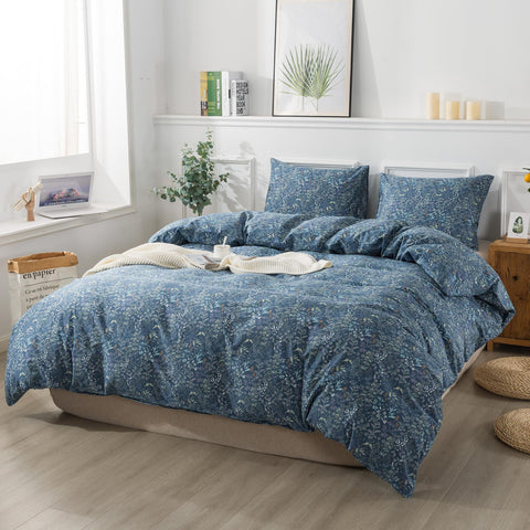 HoneiLife corner ties and hidden zipper prevent shifting for a tidy, secure duvet.