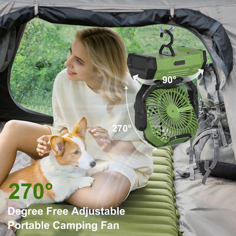 Honesorn LED camping lantern mode with adjustable brightness.