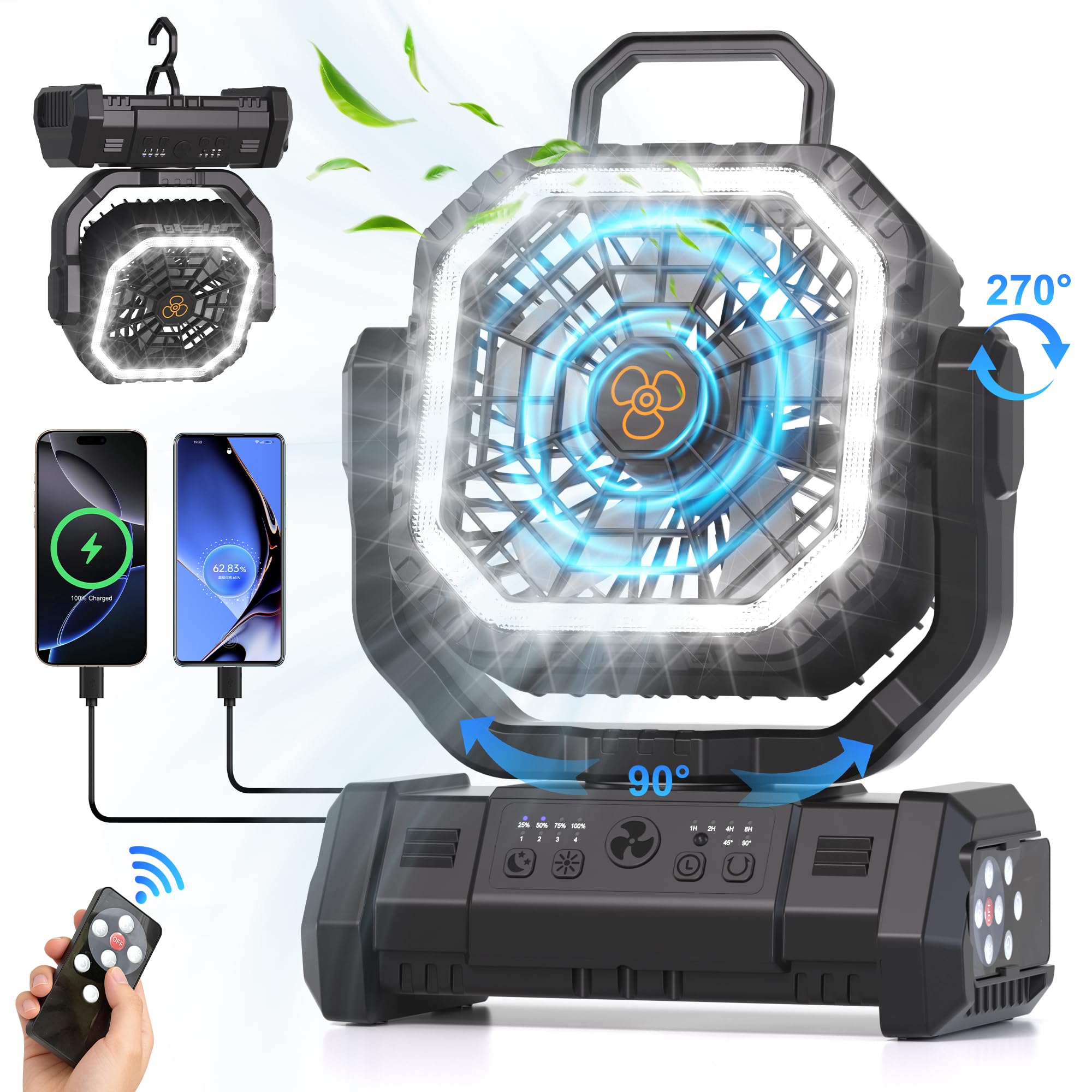 Honesorn durable ABS body resists drops during outdoor use.