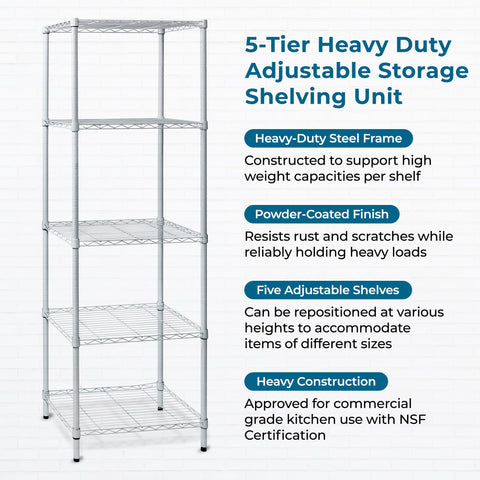 Honey-Can-Do easy-assembly shelves install in minutes without tools.