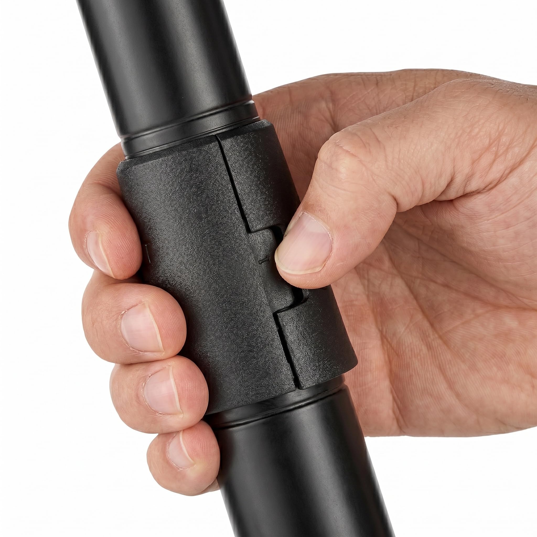 Honey-Can-Do matte black finish adds modern durability.