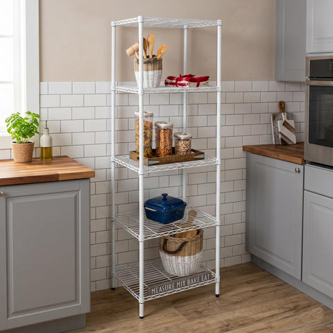 Honey-Can-Do NSF-certified kitchen storage unit ready for food-safe organization.
