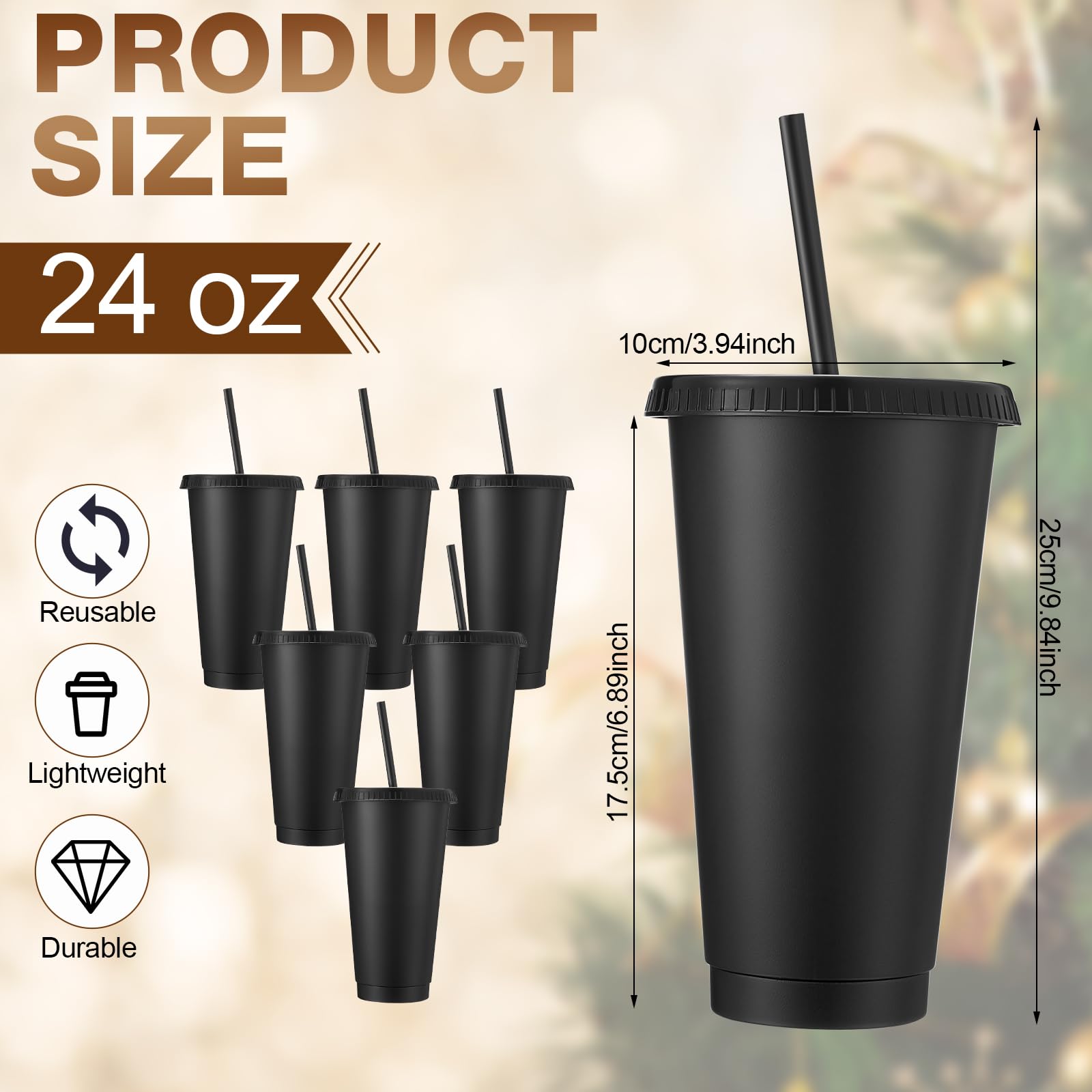 Honeydak dishwasher-safe tumbler for easy cleaning and reuse