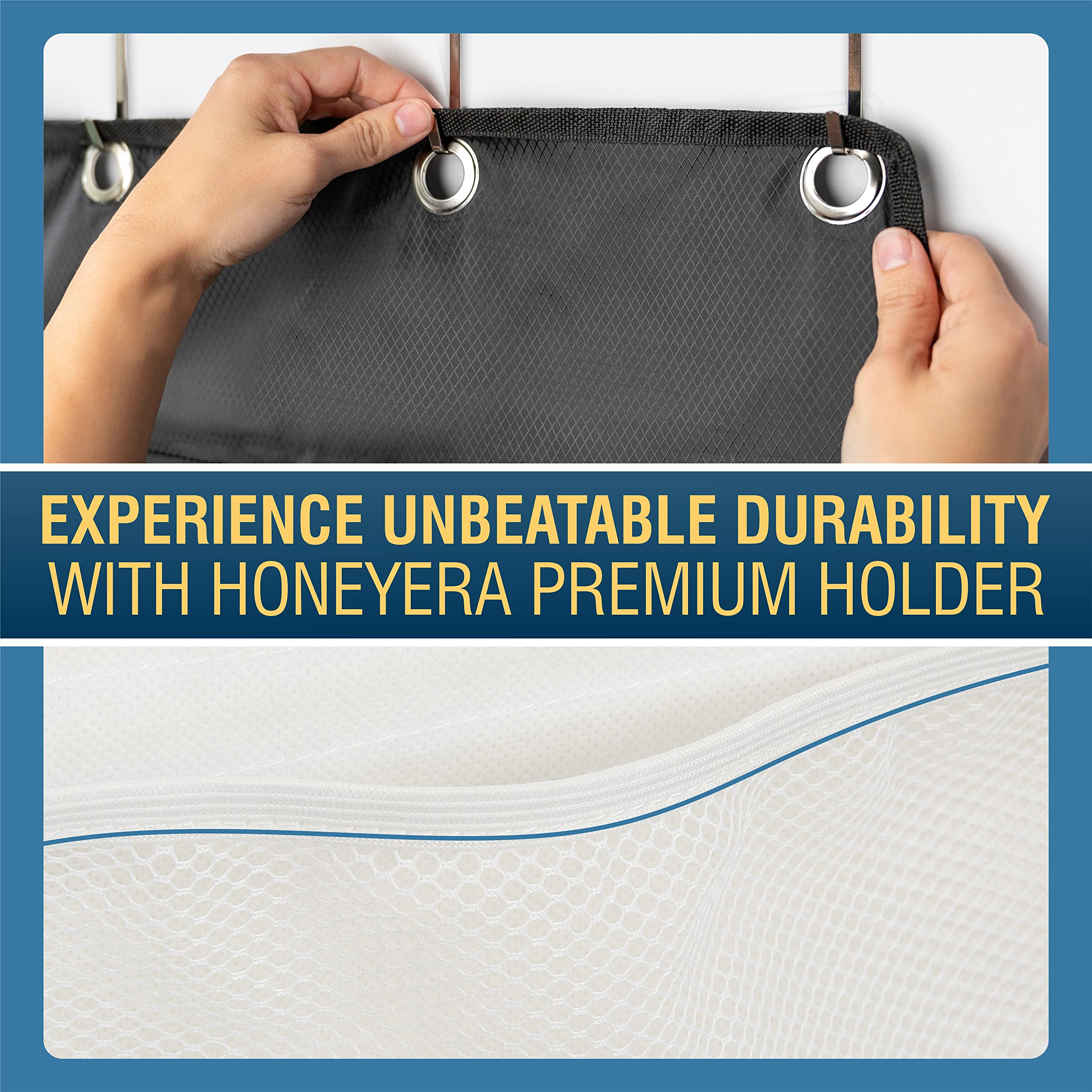 Honeyera collapsible bag measures 65point7 inch long by 23 inch wide