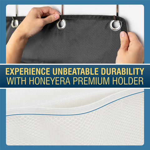 Honeyera collapsible bag measures 65point7 inch long by 23 inch wide