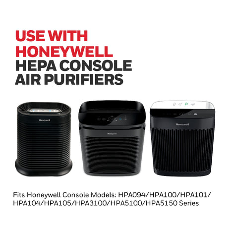 Honeywell air purifier in use with clean air flow