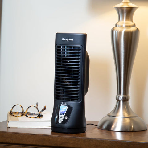 Honeywell energy-saving cooling companion to reduce AC load while keeping you comfortable.