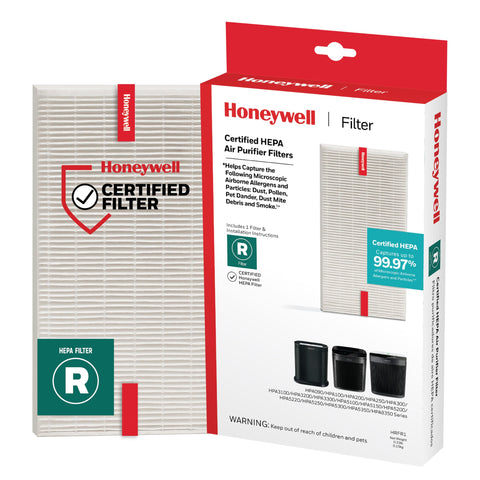 Boxed Honeywell HEPA Filter R ready for replacement and easy installation.