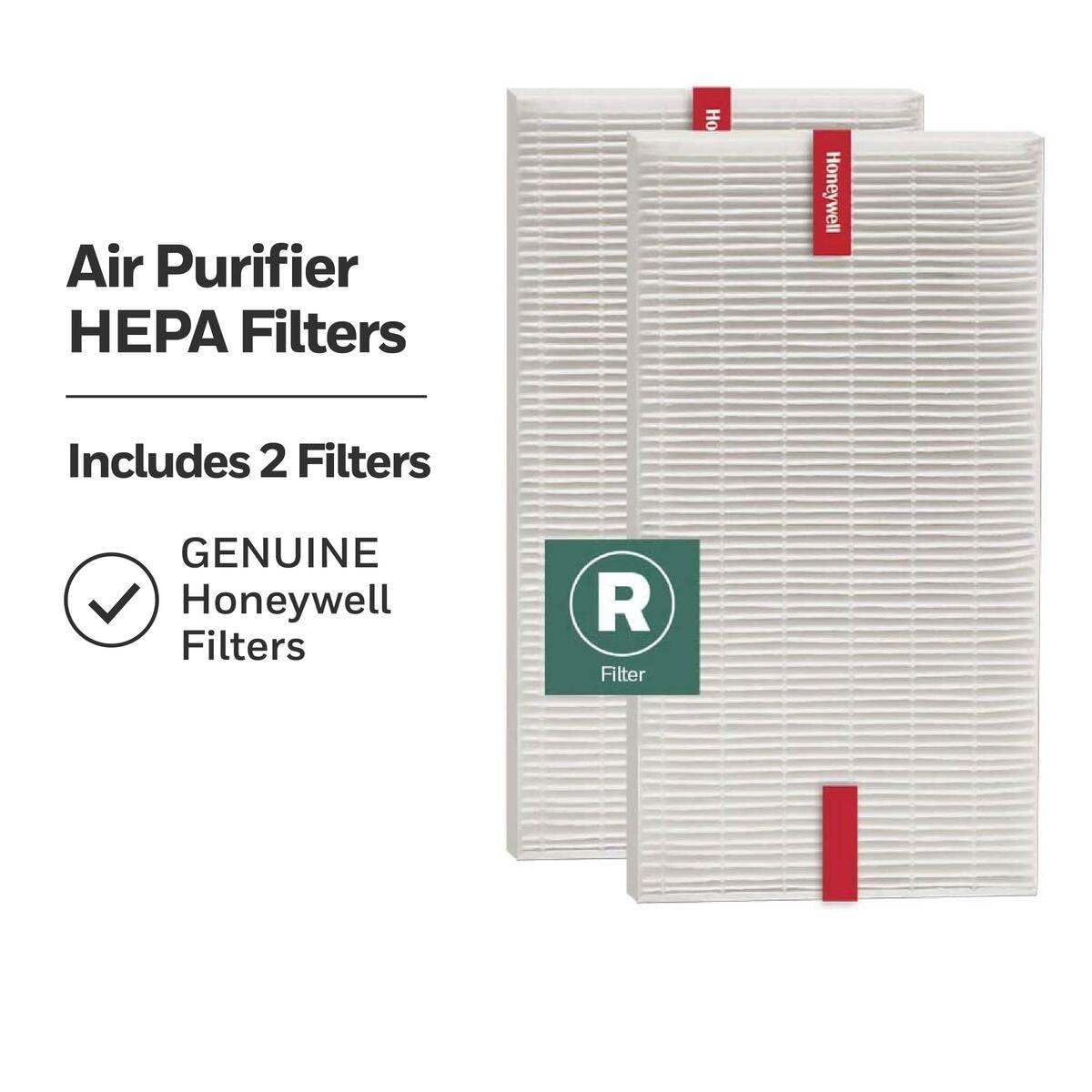 Filter catches pollen and pet dander for cleaner air