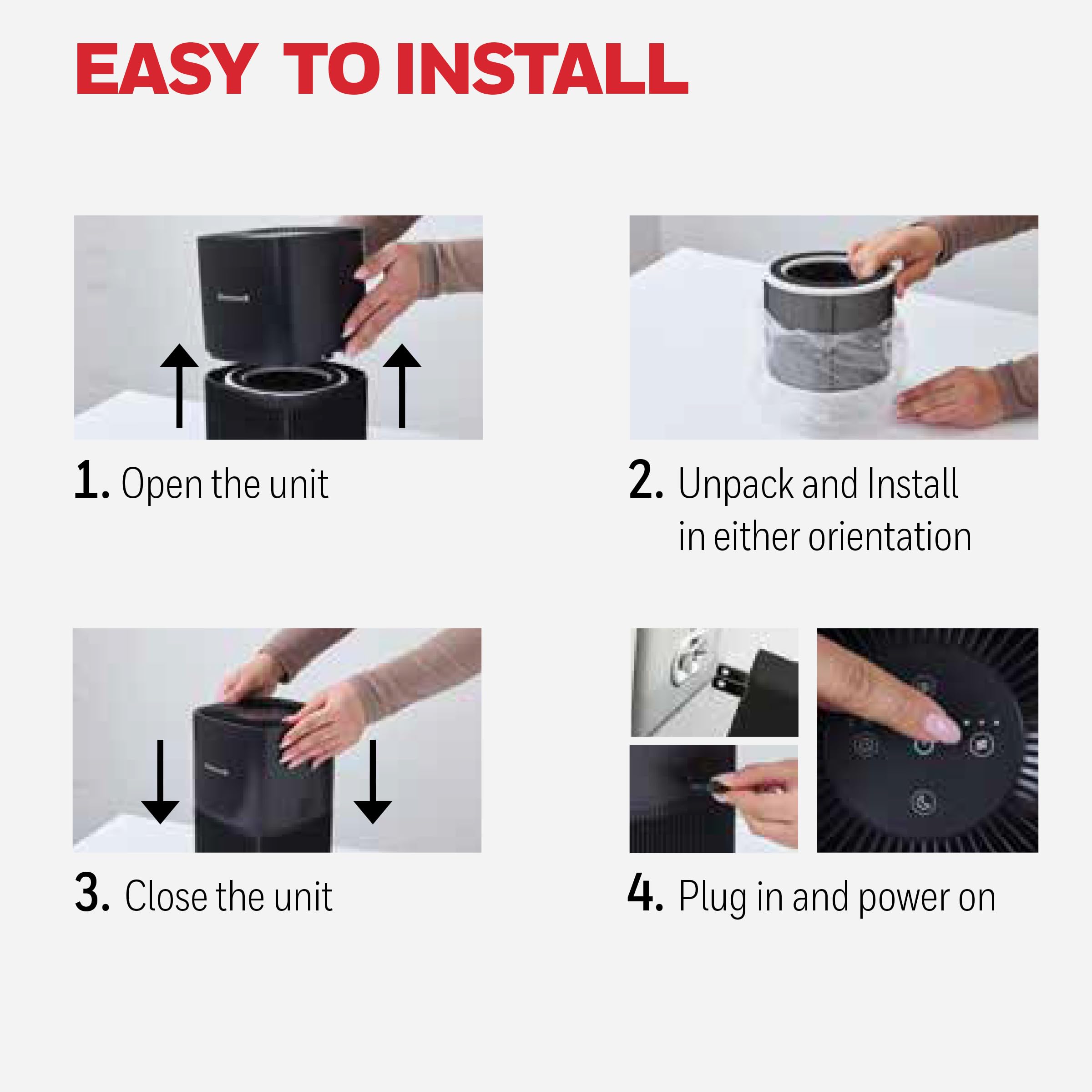 Honeywell O compatible filter replacement for reliable performance.