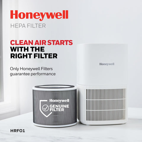 Honeywell O HEPA filter for HPA120 captures ultrafine particles.