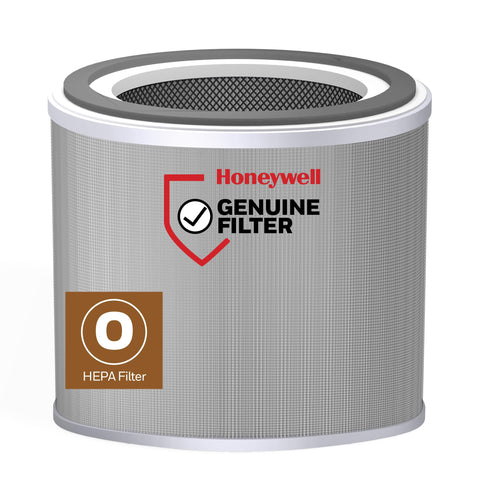 Honeywell O pre-filter for HPA120 trapping dust and pet hair.