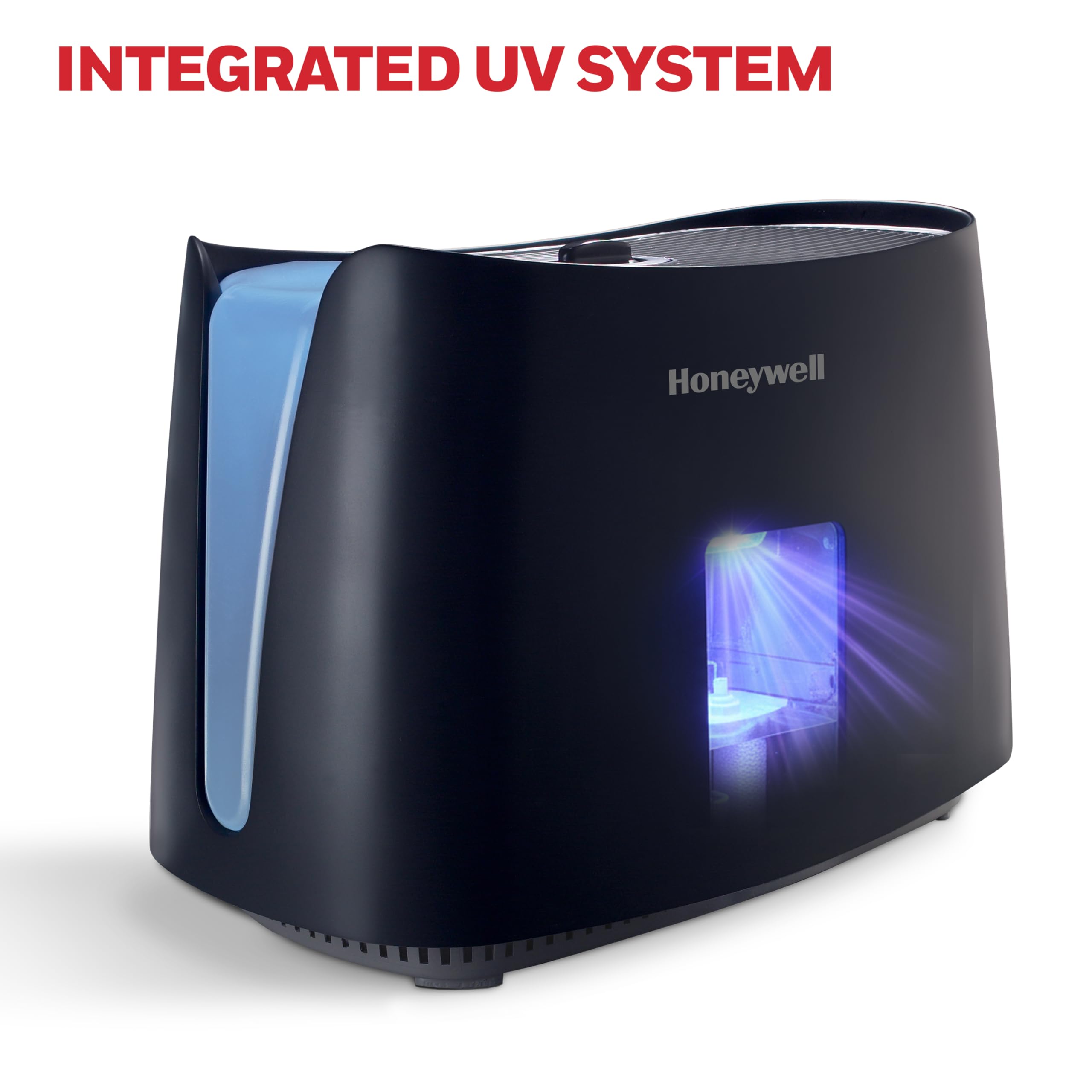 Honeywell UV technology mist delivers a cleaner-looking humidity.