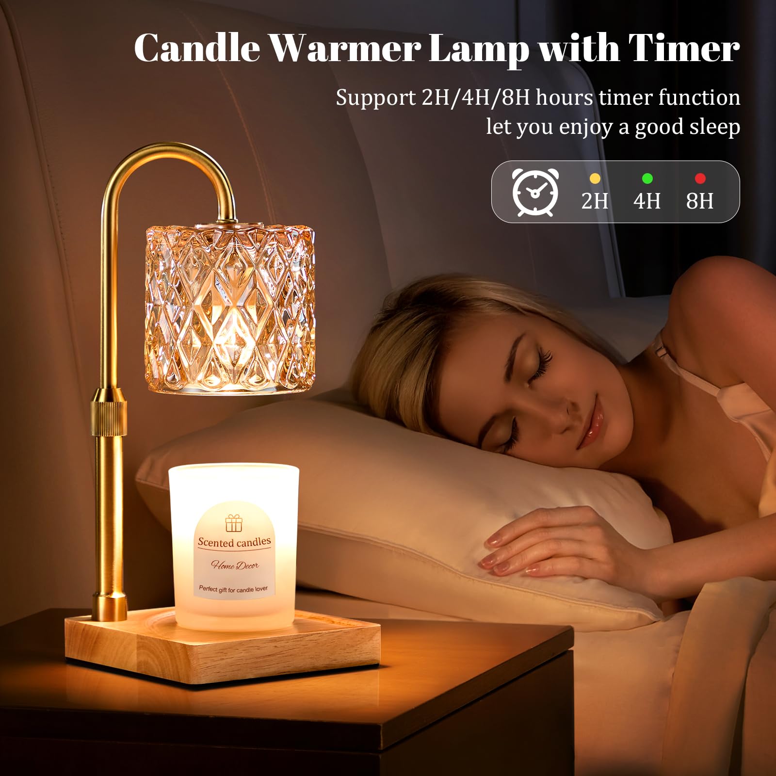 Hong-in flameless warmer reduces spills and clean-up.
