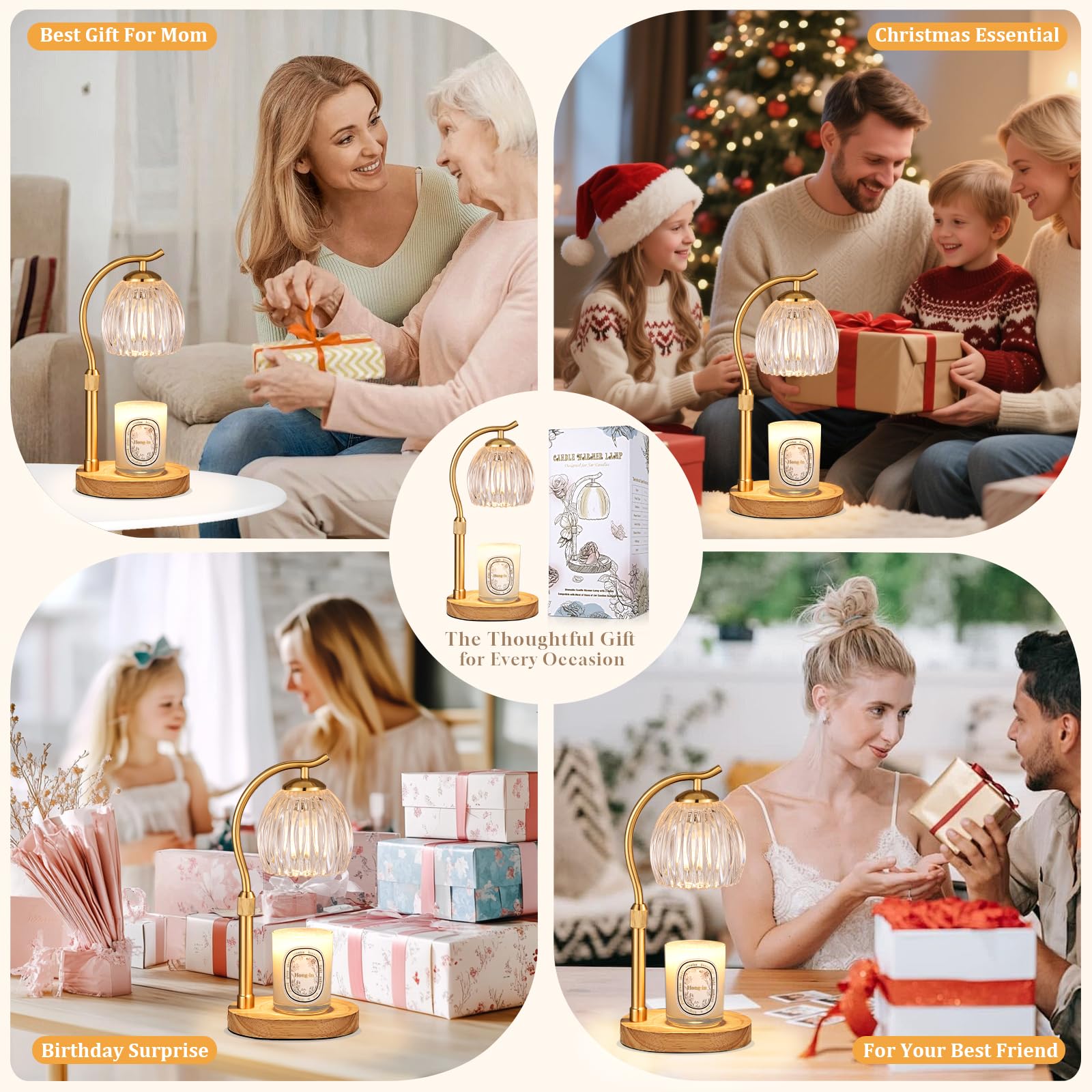 Hong-in flameless warmer ensures safe use around kids and pets in any room.