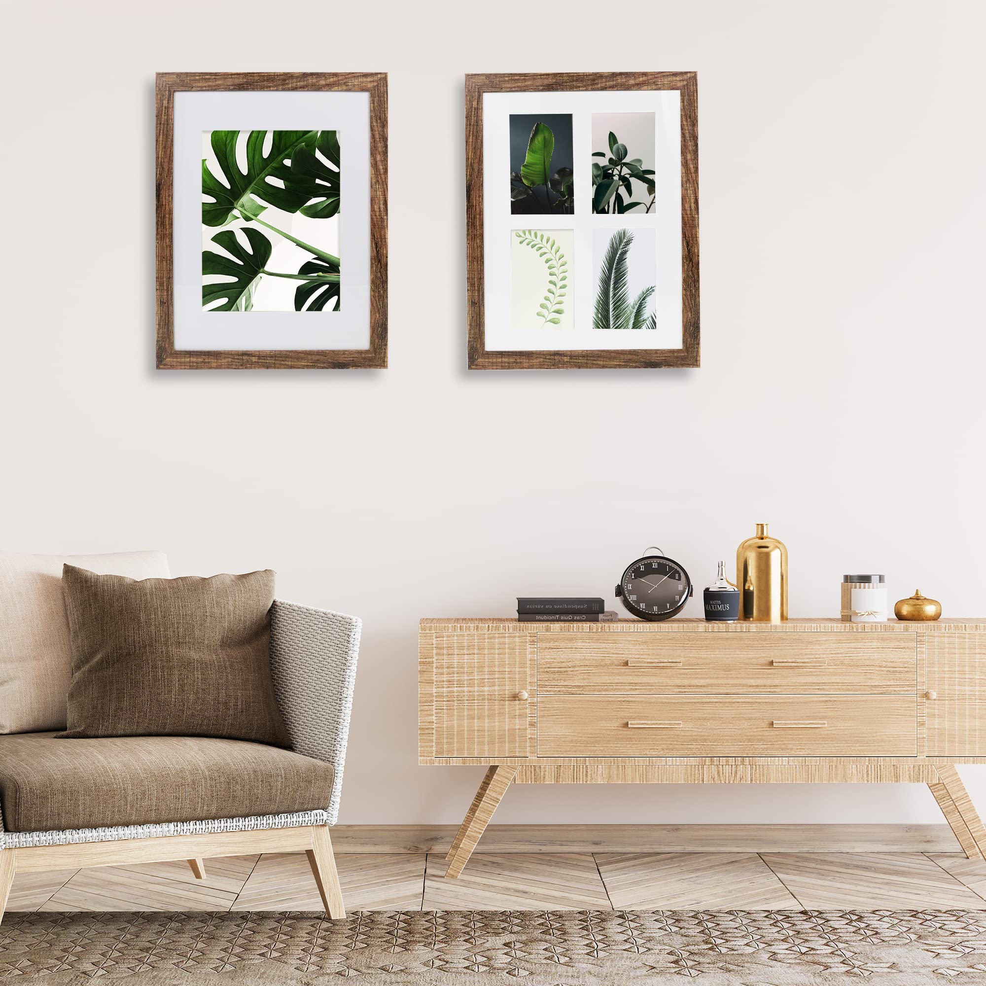 Hongkee 11x14 poster frame without mat for bold wall art.