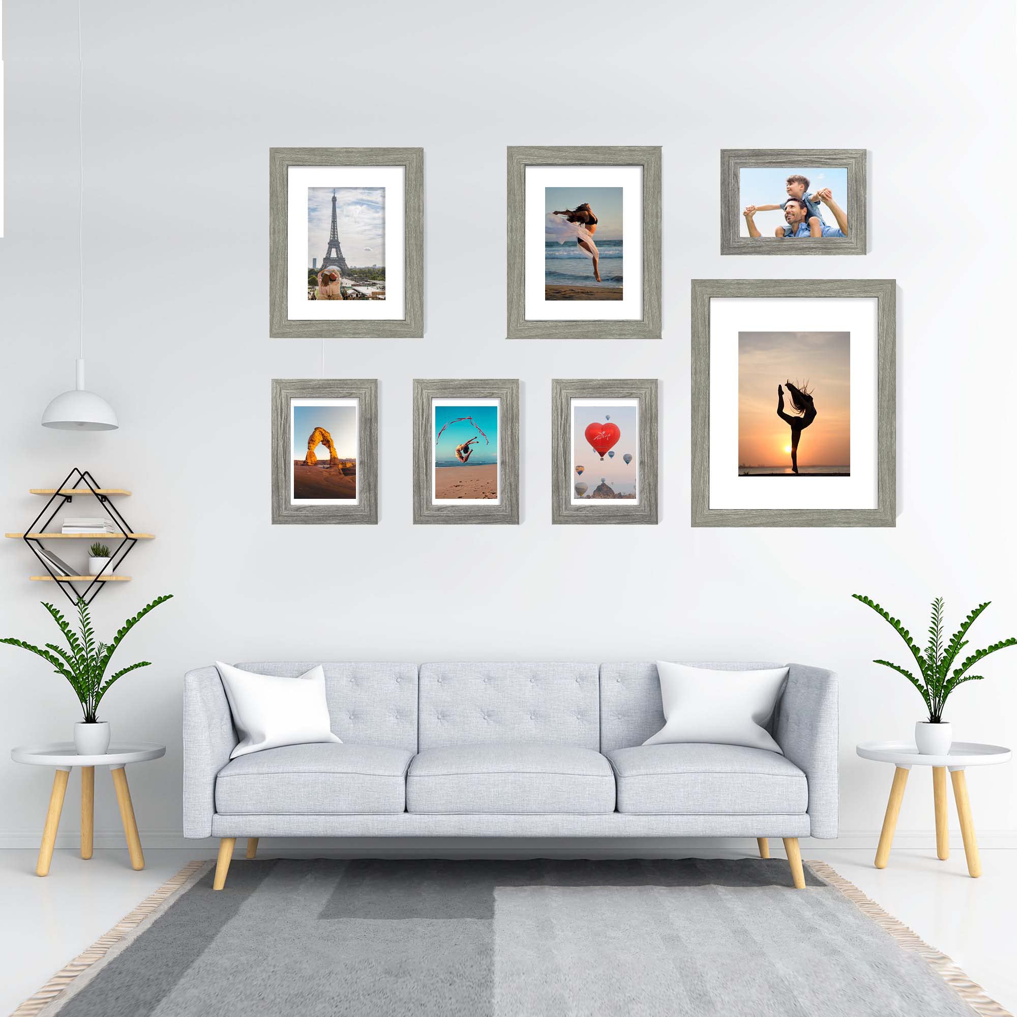 Hongkee 5x7 with 360-degree swivels for easy photo swapping