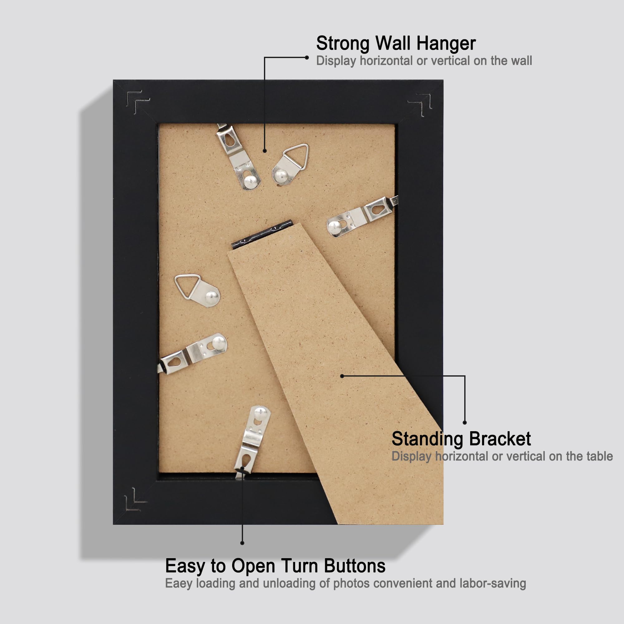 Hongkee wall-hook display showing vertical arrangement