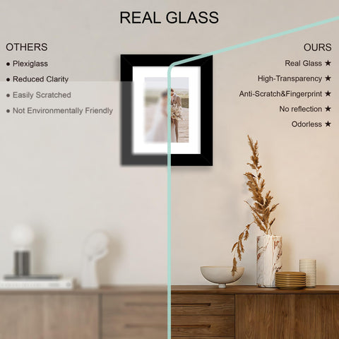 Hongkee frame back uses swivel tabs for easy photo swaps