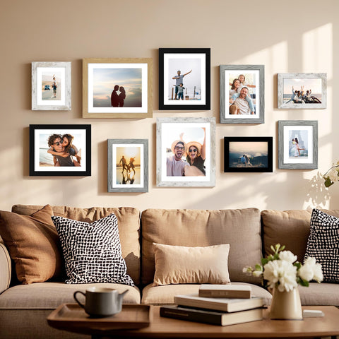 Hongkee frame can display on wall or tabletop