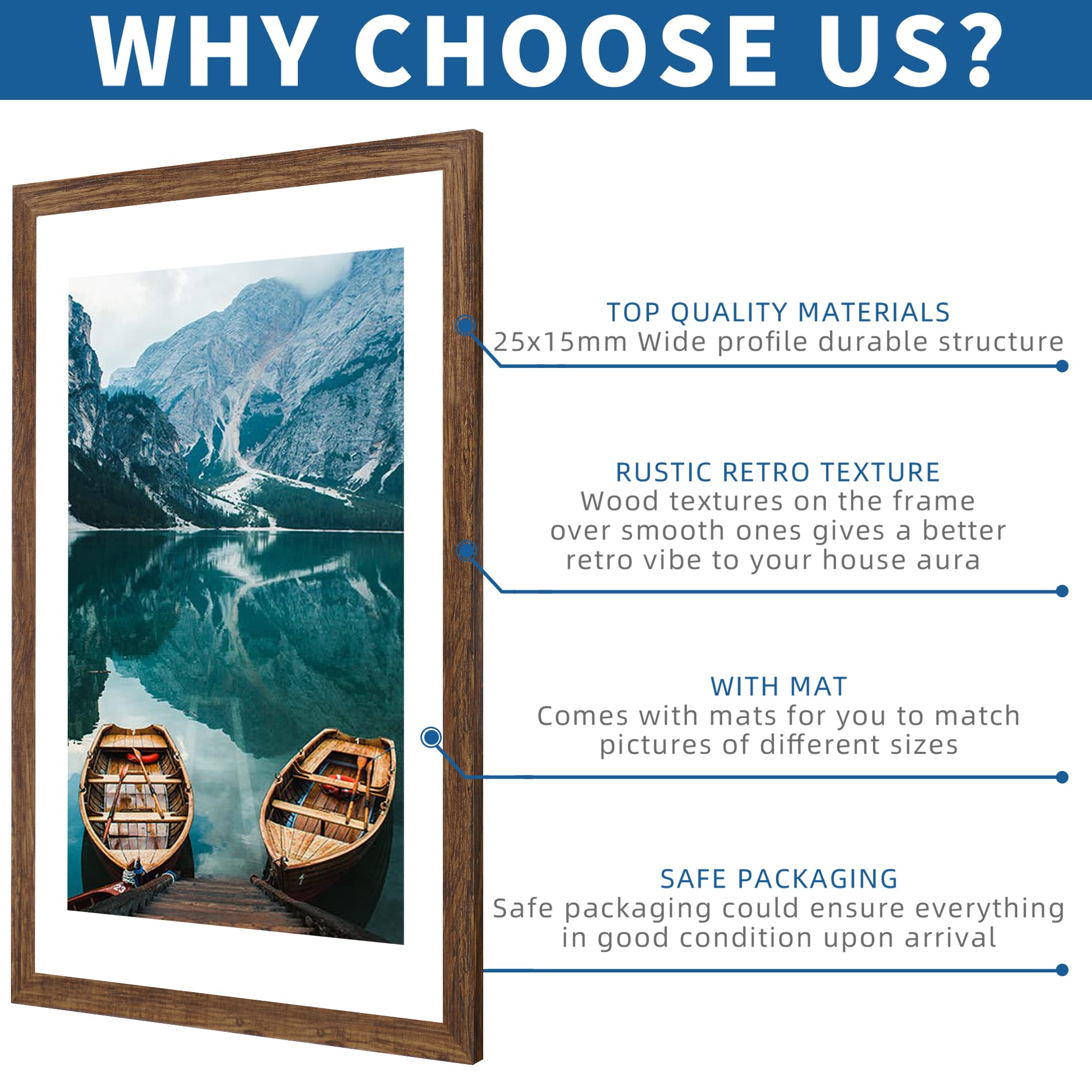 Hongkee HD plexiglass front cover for safety and clarity
