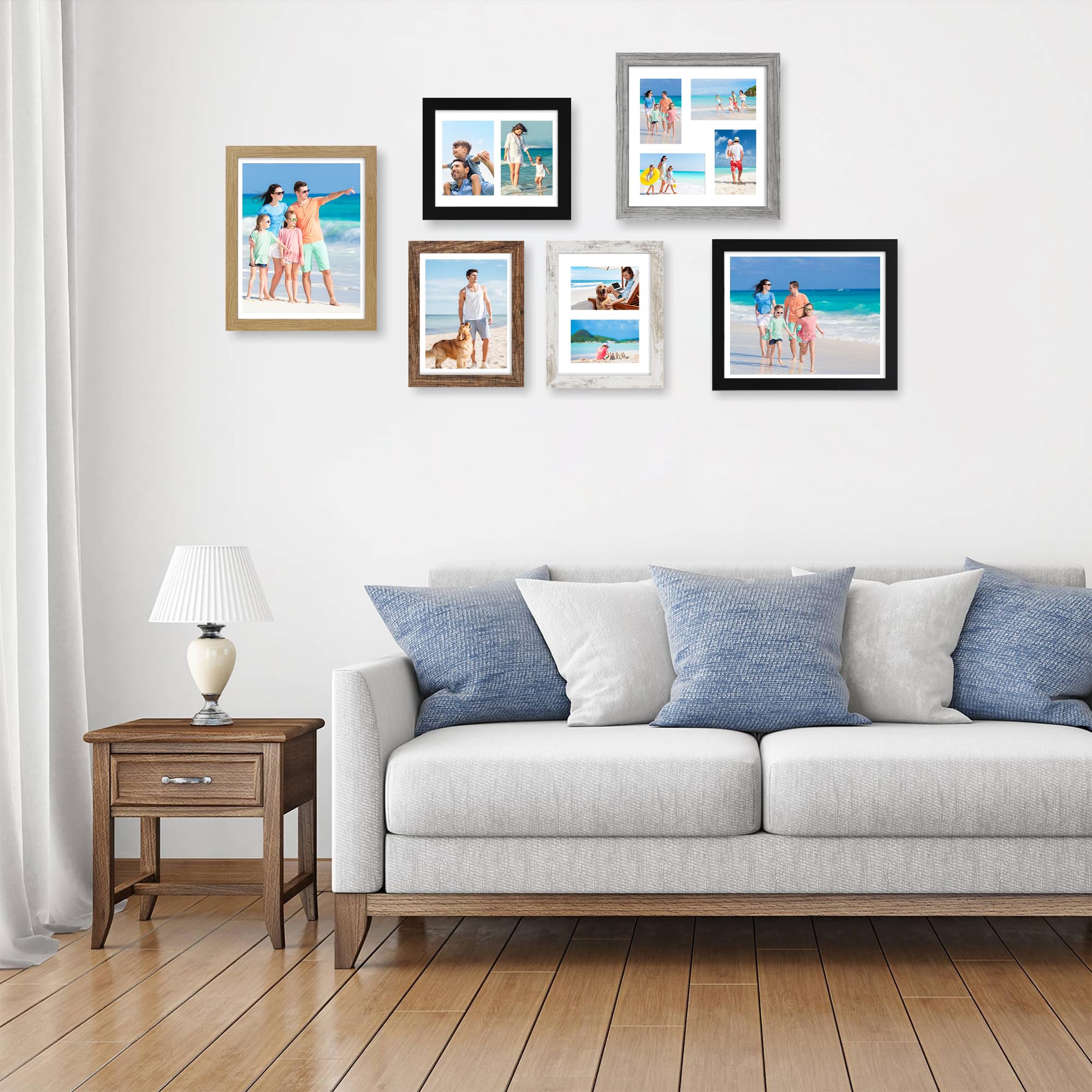 Hongkee multi-display wall gallery ideas for flexible decor